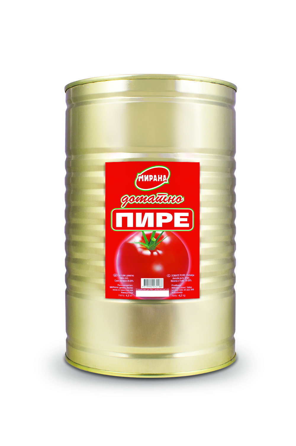 Доматно Пире 4.2 кг.